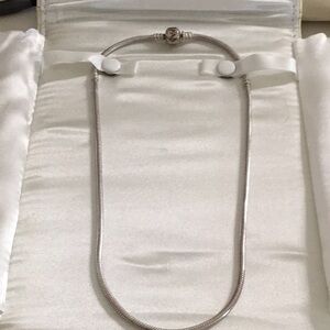 Pandora silver necklace